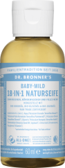 Dr.Bronner's (Доктор Броннерс) 18-IN-1 Naturseife Органическое мыло Baby-Mild, 60 мл