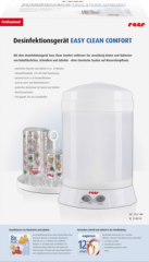 Reer Дезинфектор бутылочек водяным паром &quot;Easy Clean Comfort&quot;, 1 шт