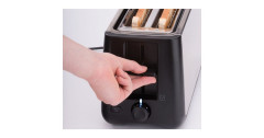 Cloer Cloer King-Size-Toaster 3579 edelstahl/schwarz, 1.800 Watt, fur 4 XXL-Toastscheiben  edelstahl/schwarz Тостер Cloer king-size 3579, нержавеющая сталь/черный, 1800 Вт, на 4 тоста размера XXL