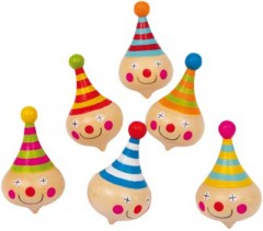 Small Foot Kreisel Clown Волчок-клоун