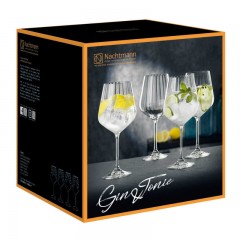 Nachtmann Nachtmann Bar Gin &amp; Tonic Glas Set 4-tlg. h: 222 mm / 640 ml Набор стаканов для джина и тоника Nachtmann Bar из 4 предм. высота: 222 мм / 640 мл