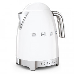 SMEG SMEG Wasserkocher SMEG Wasserkocher mit Temperatureinstellung 50-100°C Edelstahl Kocher, 2400,00 W, 360°Basis elektrischer Wasser Kocher mit Temperatureinstellung Metall  Чайник SMEG Чайник SMEG с регулировкой температуры 50-100°C Плита из нержавеюще