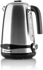 Hyundai Hyundai Wasserkocher VK770, 1,7 l, 2200 W, LED, Temperatureinstellung 40-100°C, KEEP WARM-Funktion bis 120 Min.  Чайник Hyundai VK770, 1,7 л, 2200 Вт, LED, регулировка температуры 40-100°С, функция KEEP WARM до 120 минут.