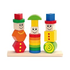 Eichhorn Steckpuzzle Figuren aus Holz Деревянные фигурки-головоломки