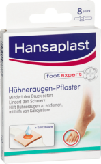 Hansaplast Пластырь от мазолей, 8 шт