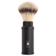 Muhle TRAVEL Reiserasierpinsel Silvertip Fibres© black  Дорожный помазок TRAVEL Silvertip Fibres© черный
