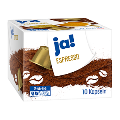 ja! Эспрессо 50г, 10 капсул