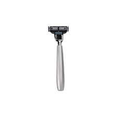 Becker Manicure (Бекер Маникюр) Rasiererhalter Rasierer Mach 3 Metallhalterung silber matt, 1 шт.
