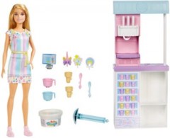 Mattel Barbie Eisdiele mit Puppe (blond) Кафе-мороженое Барби с куклой (блондинка)