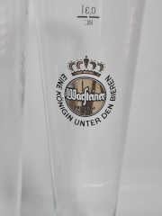 Немецкие пивные бокалы винтажные Warsteiner, стекло, 3 штуки, 0.3 л, 23.5 см, Германия, 1990-2000 гг.