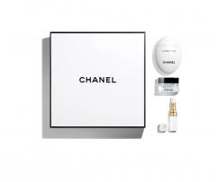 CHANEL TRAVEL ESSENTIALS REISESET: Набор для путешествий крем для рук,  крем для глаз, бальзам для губ