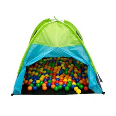 LittleTom Spielzelt Ballebad Kinderzelt Nala mit 120 cm Tunnel Игровая палатка Ballebad Детская палатка Нала с тоннелем 120 см