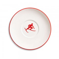 Gmundner Keramik Gmundner Keramik Toni Rubinrot Tee-Untertasse Maxima 18 cm Гмунднер керамическое блюдце для чая Toni рубиново-красный Maxima 18 см