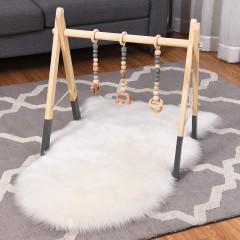 COSTWAY® Spielbogen mit 3 abnehmbaren Kinderspielzeugen Игровая арка с 3 съемными детскими игрушками