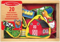 Melissa  Doug Magnete aus Holz Магниты из дерева