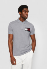 Tommy Hilfiger GOOD LUCK Polo shirt medium grey heather УДАЧА Рубашка поло средний серый вереск