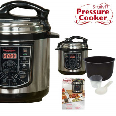 Starlyf Starlyf Reiskocher Pressure Cooker, 800 W, Schnellkochtopf, Multikocher, 8 Programme, Antihaftbeschichtung  Скороварка Starlyf Rice Cooker, 800 Вт, скороварка, мультиварка, 8 программ, антипригарное покрытие