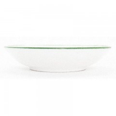 Gmundner Keramik Gmundner Keramik Gruner Rand Suppenteller Cup 20 cm Gmundner Ceramics Чашка для супа с зеленым ободком 20 см