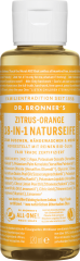 Dr.Bronner's (Доктор Броннерс) 18-IN-1 Naturseife Органическое мыло Zitrus-Orange, 120 мл
