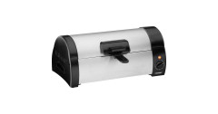 Cloer Cloer Brotchenbacker 3080, Toaster silber/schwarz, 570 Watt, fur 3 4 Brotchen  silber/schwarz Хлебопечка Cloer 3080, тостер серебристый/черный, 570 Вт, на 3–4 хлеба