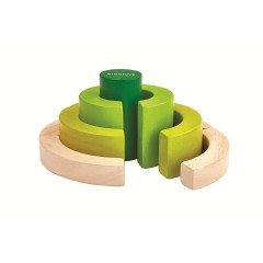 PLANTOYS Motorik Kurvenklotze Motorikspielzeug Блок кривой двигательных навыков Игрушка для двигательных навыков