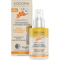 Logona Festigendes 2-Phasen Ol Serum extra straffend und pflegend Укрепляющая 2-фазная масляная сыворотка экстра укрепляющая и ухаживающая