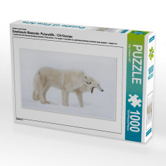 CALVENDO Puzzle CALVENDO Puzzle Emotionale Momente: Polarwolfe. \/ CH-Version Пазл CALVENDO Пазл Эмоциональные моменты: арктические волки. \/ версия CH