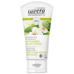 Lavera Mattierende Balancecreme Gesichtscreme  Bio  Calendula, Лавера Матирующий био крем "Баланс" с экстрактом зелёного чая и календулы 50 мл