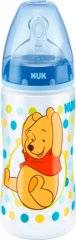 Nuk PP Бутылочка Winnie Силиконовая  Бутылочка для Кормления с Силиконовой Насадкой и Винни Пухом 300 ml, 1 шт