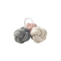 nordic coast company Babyrassel Baby Rassel Set Knoten Rasseln Детская погремушка Детская погремушка Набор погремушек с узлами