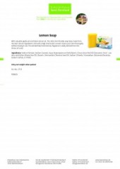 Kraueterhaus Sanct Bernhardt Lemon Soap, 100 г