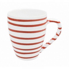 Gmundner Keramik Gmundner Keramik Rotgeflammt Fruhstucksbecher Max 0,3 L / h: 10,5 cm Керамическая кружка для завтрака Gmundner с красным пламенем Макс. 0,3 л / высота: 10,5 см