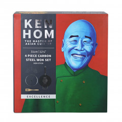 Ken Hom Ken Hom Wok-Set 4-tlg. EXCELLENCE schwarz Набор вок Ken Hom, 4 предмета. ПРЕВОСХОДСТВО