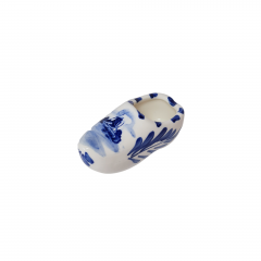 Delft Blue Holland Башмачок с синим декором, ручная роспись, дельфтский фарфор, 7 x 3 см, Голландия, 1960-70гг.