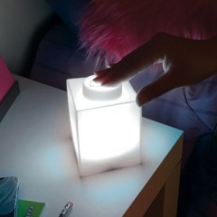 LEGO Nachtlicht LEDLITE LEGO Classic LEGO-STEIN, rosa Ночник LEDLITE LEGO Classic LEGO BRICK, розовый