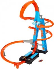 Mattel Hot Wheels Himmelscrash-Turm inkl. 1 Spielzeugauto Hot Wheels Sky Crash Tower с 1 игрушечной машинкой
