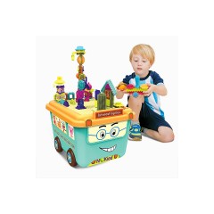 Hocan Kunststoff Bausteine Spielzeug Padagogisches Spielzeug Игрушки из пластиковых строительных блоков Развивающие игрушки