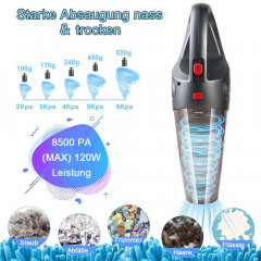 zggzerg zggzerg Akku-Handstaubsauger Akku Handstaubsauger, 4 in 1 Handstaubsauger Laden mit USB  Беспроводной ручной пылесос zggzerg, ручной пылесос с аккумулятором, ручной пылесос 4 в 1 с зарядкой через USB