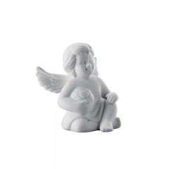 Rosenthal Rosenthal Engel mit Fussball klein weiss matt 6,5 cm Ангелочек Rosenthal с футбольным мячом маленький белый матовый 6,5 см