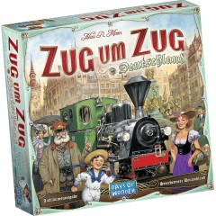 Asmodee Zug um Zug Deutschland Поезд