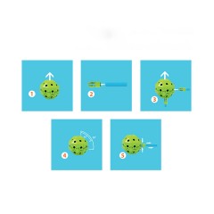 TOPMELON Kinderzelt zum Selbermachen mit Handmontage Детская палатка своими руками с ручной сборкой