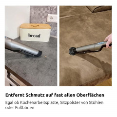 TechniSat TechniSat Akku-Hand-und Stielstaubsauger TECHNIMAX AS MINI Akku-Handstaubsauger Bis zu 30 min, 100 W, Standfuss mit Ladefunktion  Беспроводной ручной пылесос TechniSat Беспроводной ручной пылесос TECHNIMAX AS MINI До 30 мин, 100 Вт, подставка с 