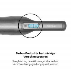 TechniSat TechniSat Akku-Hand-und Stielstaubsauger TECHNIMAX AS MINI Akku-Handstaubsauger Bis zu 30 min, 100 W, Standfuss mit Ladefunktion  Беспроводной ручной пылесос TechniSat Беспроводной ручной пылесос TECHNIMAX AS MINI До 30 мин, 100 Вт, подставка с 