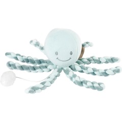 Nattou Krake Spieluhr kupfergrun Музыкальная шкатулка Octopus медно-зеленая