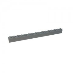 LEGO LEGO 1x16 Steine Hellgrau - 50 Stueck - Light bluish grey Bricks 2465 LEGO 1x16 Bricks Light Grey — 50 штук — Светло-голубовато-серые кубики 2465