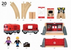 BRIO Metro Bahn Set Набор поездов метро