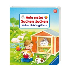Ravensburger Mein erstes Sachen suchen: Meine Lieblingstiere Мои первые вещи