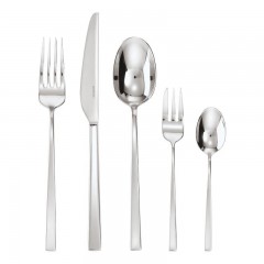 Sambonet Sambonet Linea Q - Edelstahl 18/10 Besteckset 30-tlg. Vollheft / Monoblock Sambonet Linea Q - набор столовых приборов из нержавеющей стали 18/10 30 шт. Полный буклет/моноблок