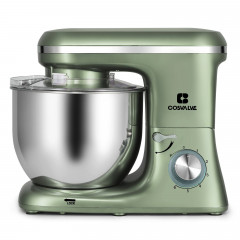 PRANITE PRANITE Multikocher Hochleistungs-Kuchenmaschine 400W mit grossem 7L Edelstahlschussel, Kuchenmixer, Teigmaschine zum Ruhren, Kneten und Aufschlagen  Высокопроизводительная мультиварка PRANITE мощностью 400 Вт с большой миской из нержавеющей стали
