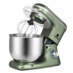 PRANITE PRANITE Multikocher Hochleistungs-Kuchenmaschine 400W mit grossem 7L Edelstahlschussel, Kuchenmixer, Teigmaschine zum Ruhren, Kneten und Aufschlagen  Высокопроизводительная мультиварка PRANITE мощностью 400 Вт с большой миской из нержавеющей стали